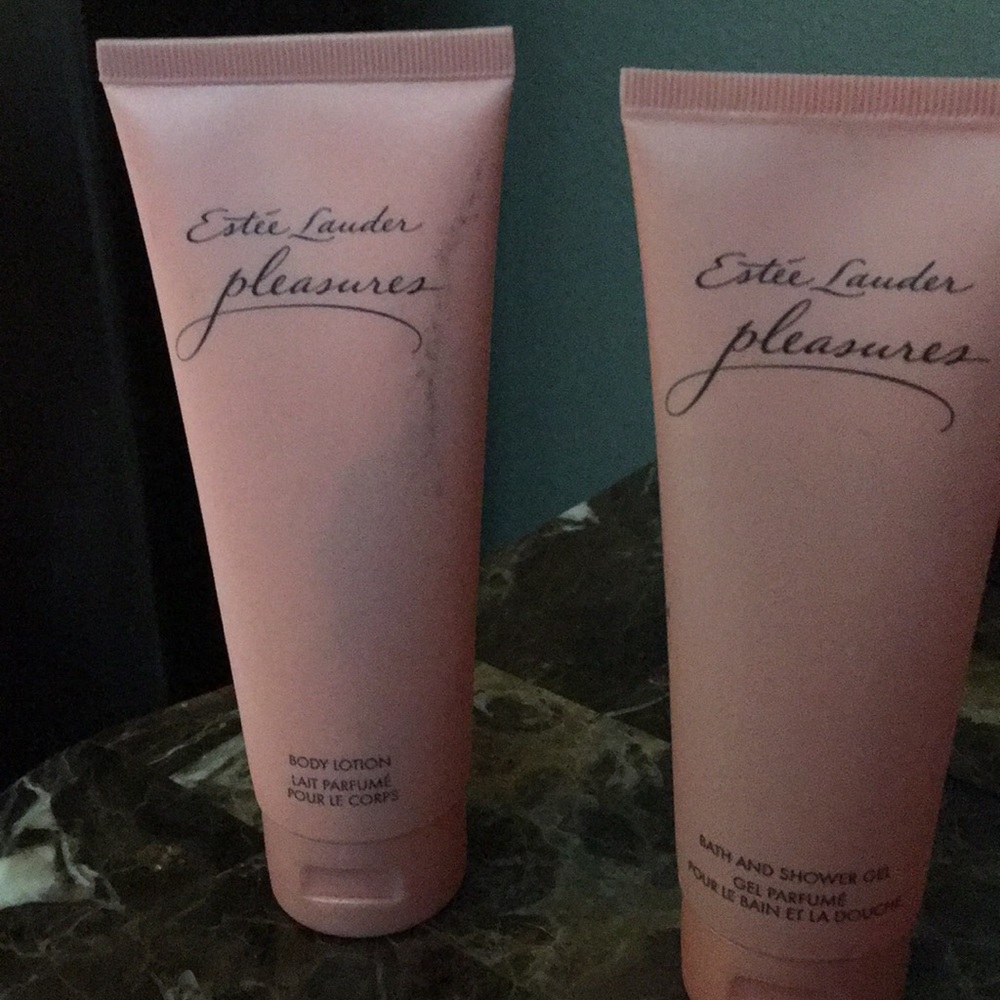 Ester Lauder Pleasures Shower Gel and Lotion